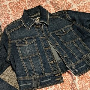 Maurice's crop Jean jacket